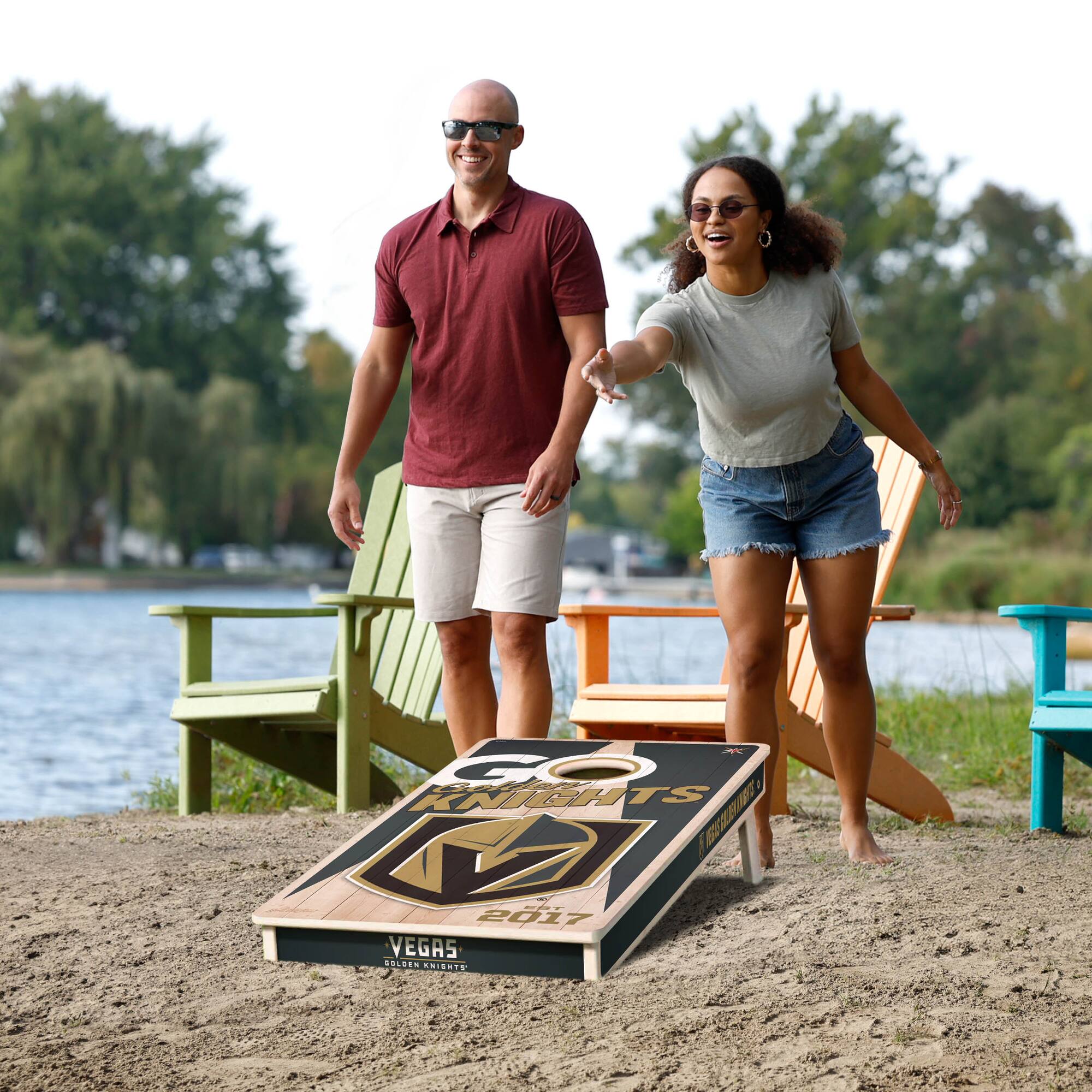 NHL 2ft. x 4ft. Cornhole Game